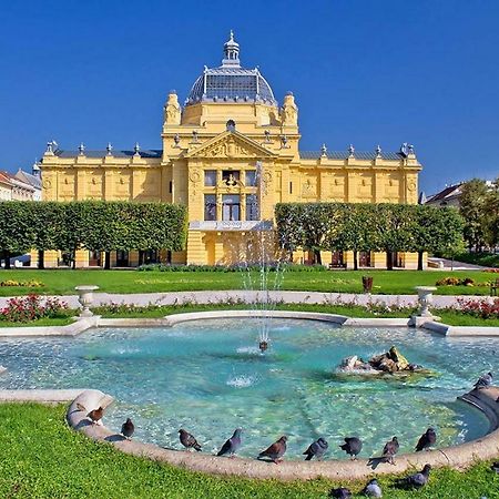 Artsy Apartment Zagreb Bagian luar foto
