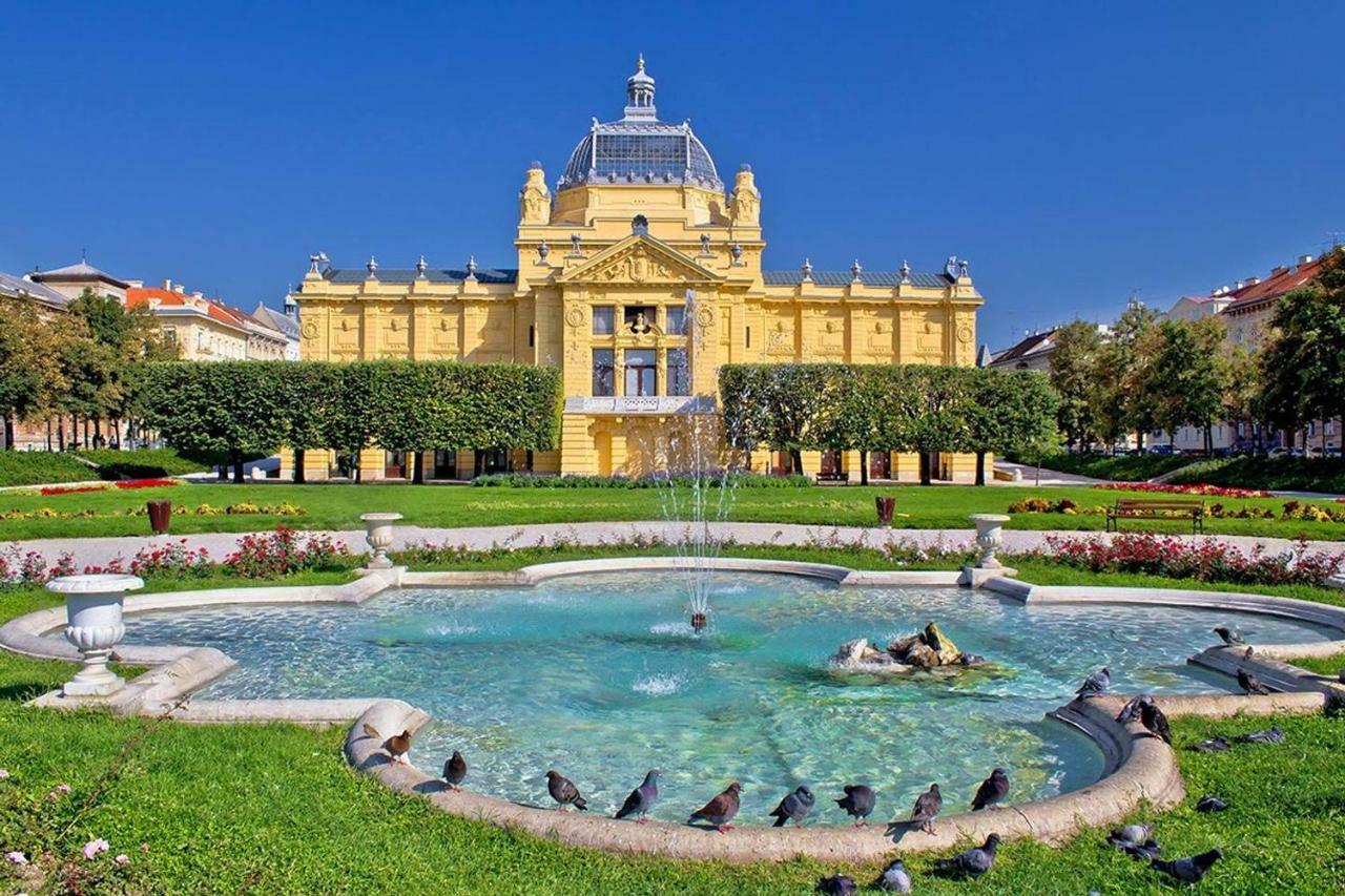 Artsy Apartment Zagreb Bagian luar foto